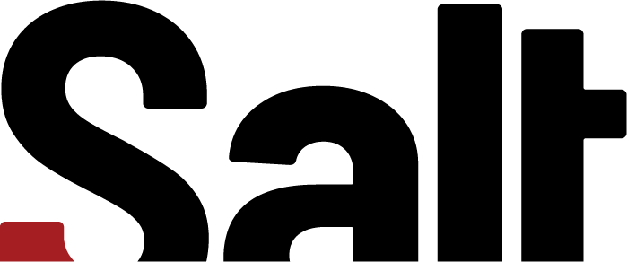 salt logo blackred