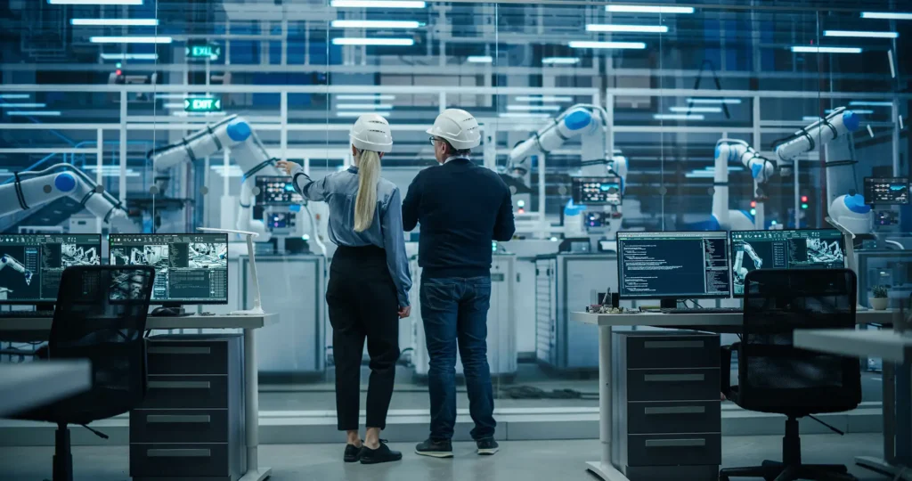 manufacturing facility employee working with salt attorney